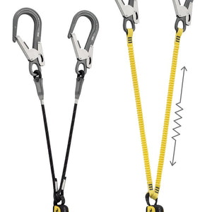 Lanyards and energy absorbers